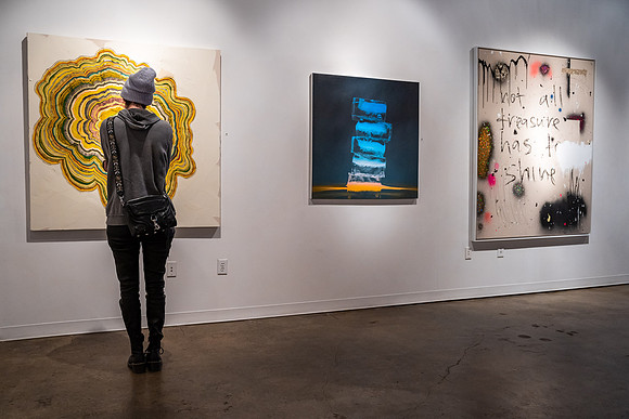 KAI LIN ART Reverie Patrick Heagney show photo by Valentin Sivyakov-VAL01091