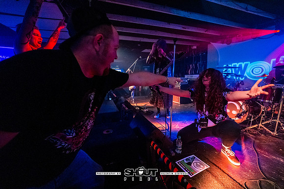 057-I Alone at Nightmare before Christmas Metal Show Wormhole bar photo by Valentin Sivyakov