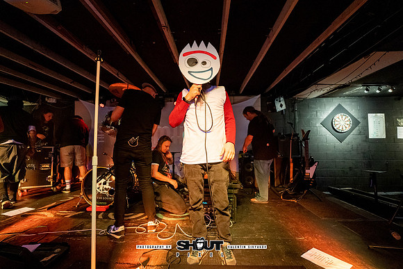 Off-Stage Halloween Havoc at The Wormhole photo by Valentin Sivyakov
