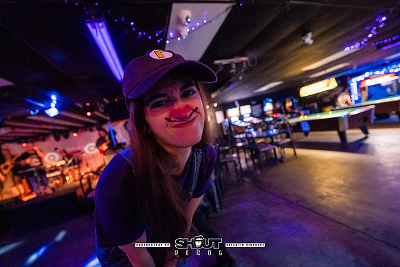 Off-Stage Halloween Havoc at The Wormhole photo by Valentin Sivyakov