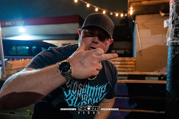 Off-Stage Halloween Havoc at The Wormhole photo by Valentin Sivyakov