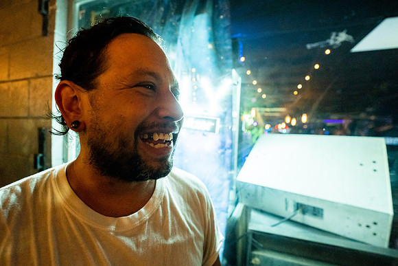 0024-Off-Stage  Medal Militia show at Wormhole photo by Valentin Sivyakov -VAL01086