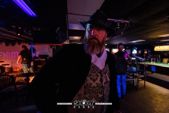 Off-Stage Halloween Havoc at The Wormhole photo by Valentin Sivyakov