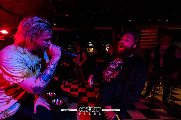 168- Nvision and Heavens Void, Pink Peugeot at Sav Wingmen Clubhouse photo by Valentin Sivyakov-VAL01095