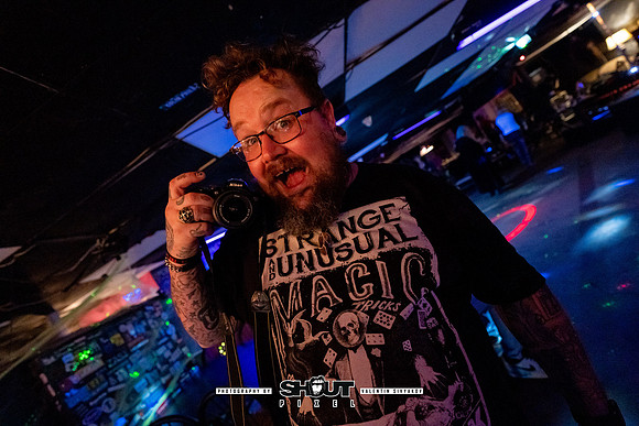 Off-Stage Halloween Havoc at The Wormhole photo by Valentin Sivyakov