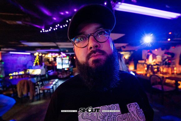 Off-Stage Halloween Havoc at The Wormhole photo by Valentin Sivyakov