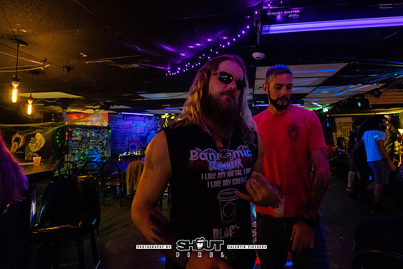 Off-Stage Halloween Havoc at The Wormhole photo by Valentin Sivyakov