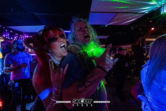 Off-Stage Halloween Havoc at The Wormhole photo by Valentin Sivyakov