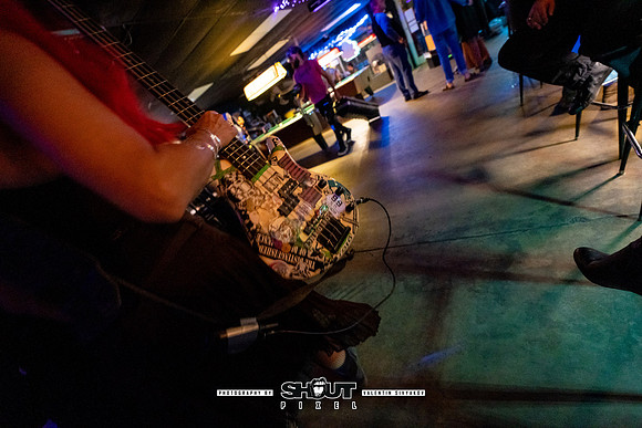 Off-Stage Halloween Havoc at The Wormhole photo by Valentin Sivyakov
