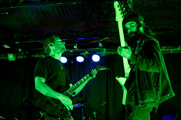 162- Nvision and Heavens Void, Pink Peugeot at Sav Wingmen Clubhouse photo by Valentin Sivyakov-VAL00977