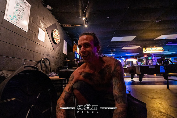 Off-Stage Halloween Havoc at The Wormhole photo by Valentin Sivyakov