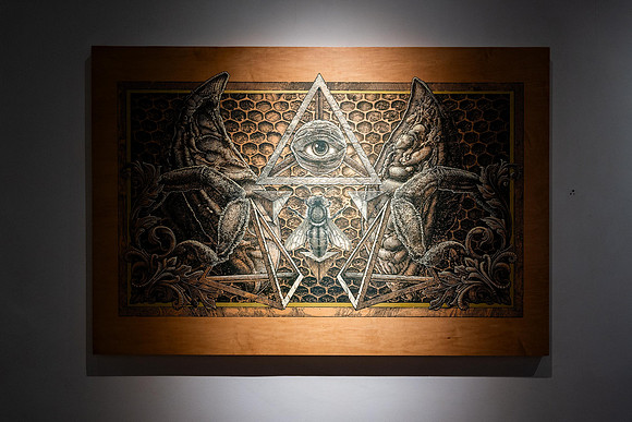 DEFINE a group exhibition at Kai Lin Art  gallery Atlanta GA-VAL00992