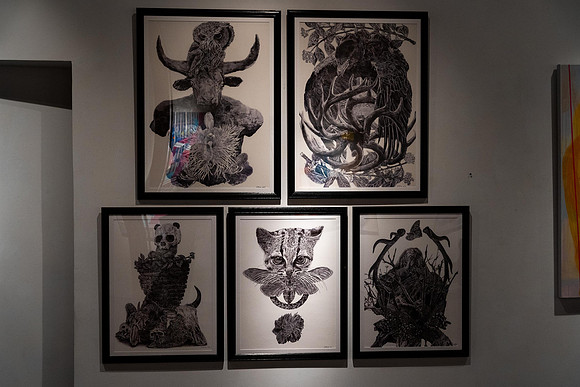 DEFINE a group exhibition at Kai Lin Art  gallery Atlanta GA-VAL01056
