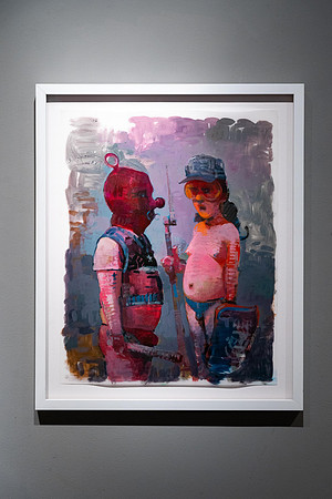 DEFINE a group exhibition at Kai Lin Art  gallery Atlanta GA-VAL01183