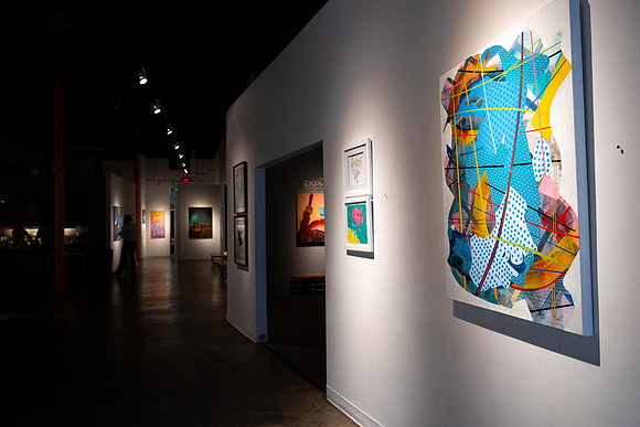 DEFINE a group exhibition at Kai Lin Art  gallery Atlanta GA-VAL01251