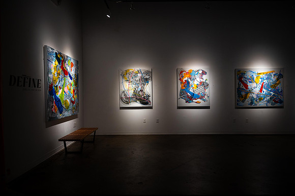 DEFINE a group exhibition at Kai Lin Art  gallery Atlanta GA-VAL01266