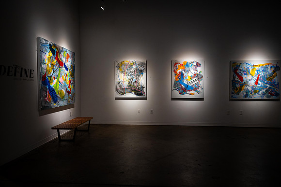 DEFINE a group exhibition at Kai Lin Art  gallery Atlanta GA-VAL01280