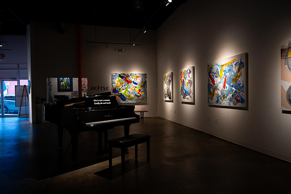 DEFINE a group exhibition at Kai Lin Art  gallery Atlanta GA-VAL01291