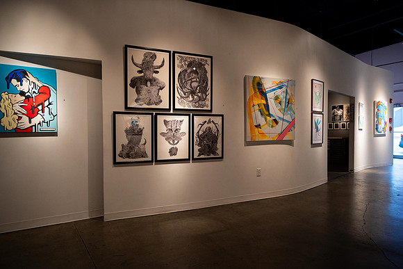 DEFINE a group exhibition at Kai Lin Art  gallery Atlanta GA-VAL01293