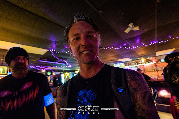 Off-Stage Halloween Havoc at The Wormhole photo by Valentin Sivyakov