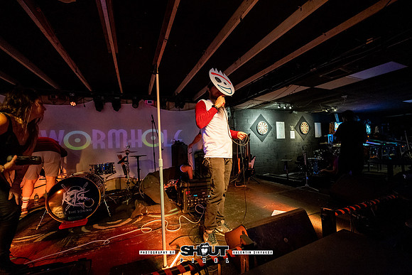 Off-Stage Halloween Havoc at The Wormhole photo by Valentin Sivyakov