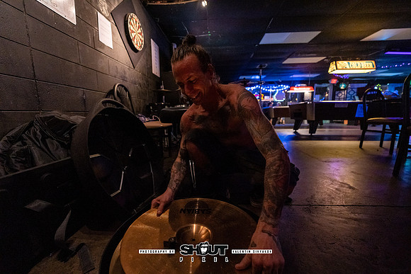 Off-Stage Halloween Havoc at The Wormhole photo by Valentin Sivyakov