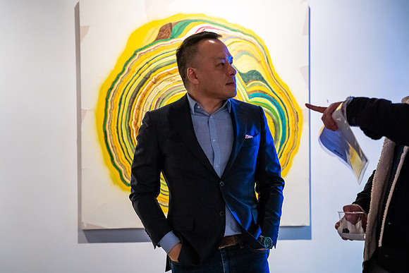 KAI LIN ART Reverie Patrick Heagney show photo by Valentin Sivyakov-VAL00429