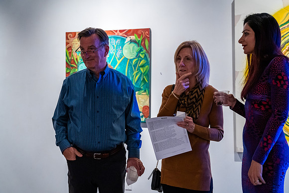 KAI LIN ART Reverie Patrick Heagney show photo by Valentin Sivyakov-VAL00338