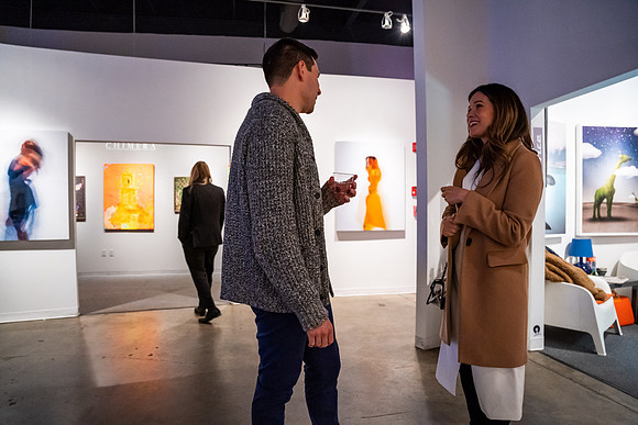 KAI LIN ART Reverie Patrick Heagney show photo by Valentin Sivyakov-VAL00567