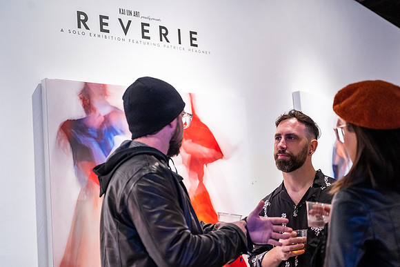 KAI LIN ART Reverie Patrick Heagney show photo by Valentin Sivyakov-VAL00983
