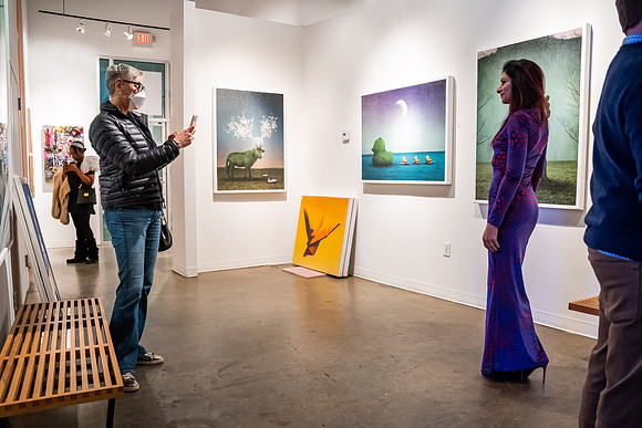 KAI LIN ART Reverie Patrick Heagney show photo by Valentin Sivyakov-VAL01036