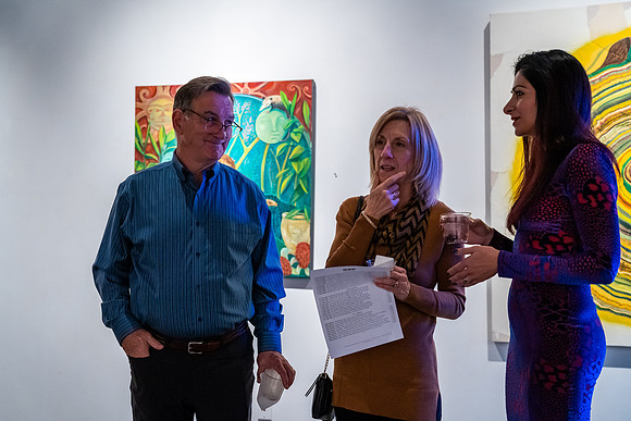 KAI LIN ART Reverie Patrick Heagney show photo by Valentin Sivyakov-VAL00340
