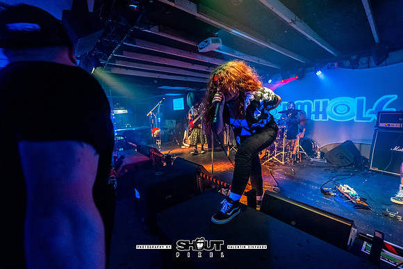 150-I Alone at Nightmare before Christmas Metal Show Wormhole bar photo by Valentin Sivyakov