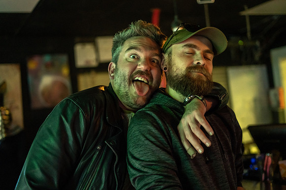Off- Stage Year of October, The Weird Sisters, Nomad at The Wormhole Bar, Savannah, GA, Photography by Valentin Sivyakov-VAL02914