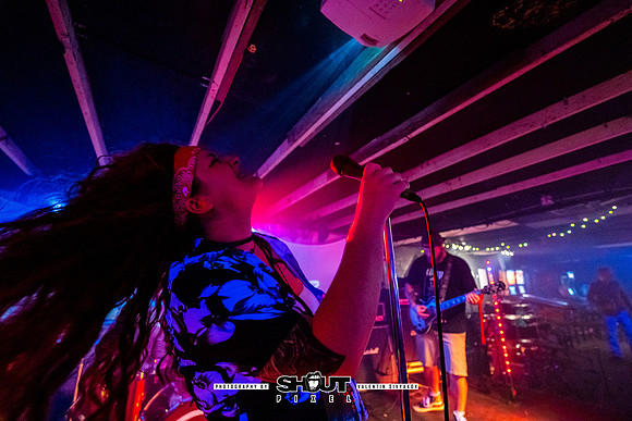 067-I Alone at Nightmare before Christmas Metal Show Wormhole bar photo by Valentin Sivyakov