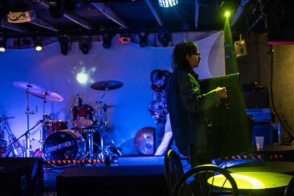 Off- Stage Year of October, The Weird Sisters, Nomad at The Wormhole Bar, Savannah, GA, Photography by Valentin Sivyakov-VAL02840