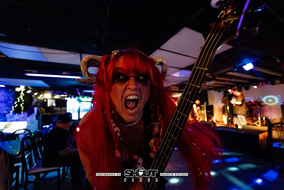 Off-Stage Halloween Havoc at The Wormhole photo by Valentin Sivyakov