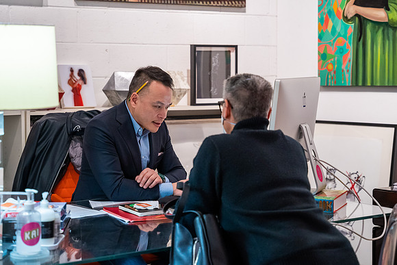 KAI LIN ART Reverie Patrick Heagney show photo by Valentin Sivyakov-VAL00996