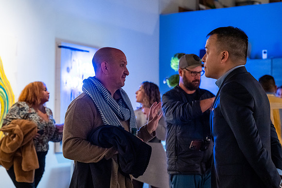 KAI LIN ART Reverie Patrick Heagney show photo by Valentin Sivyakov-VAL00632