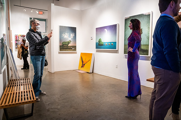 KAI LIN ART Reverie Patrick Heagney show photo by Valentin Sivyakov-VAL01038
