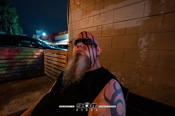Off-Stage Halloween Havoc at The Wormhole photo by Valentin Sivyakov