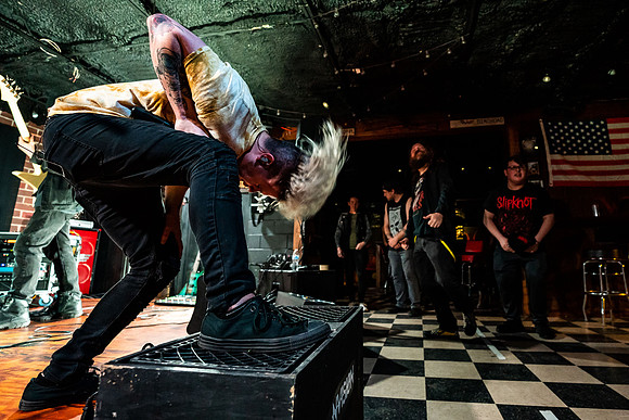 180- Nvision and Heavens Void, Pink Peugeot at Sav Wingmen Clubhouse photo by Valentin Sivyakov-VAL01172
