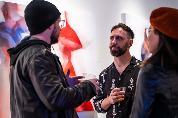 KAI LIN ART Reverie Patrick Heagney show photo by Valentin Sivyakov-VAL00981