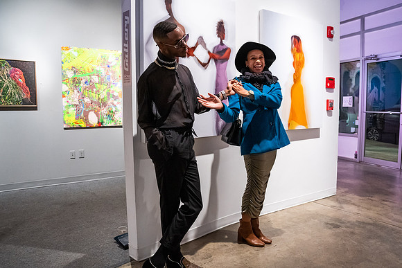 KAI LIN ART Reverie Patrick Heagney show photo by Valentin Sivyakov-VAL00805