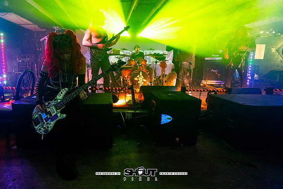 320The Distinguished Order of Disobedience at Nightmare before Christmas Metal Show Wormhole bar photo by Valentin Sivyakov