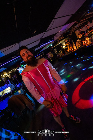 Off-Stage Halloween Havoc at The Wormhole photo by Valentin Sivyakov