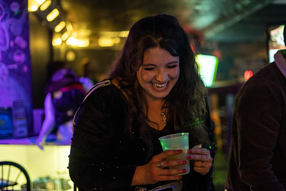 Off- Stage Year of October, The Weird Sisters, Nomad at The Wormhole Bar, Savannah, GA, Photography by Valentin Sivyakov-VAL02629