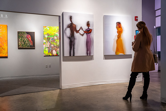 KAI LIN ART Reverie Patrick Heagney show photo by Valentin Sivyakov-VAL00325