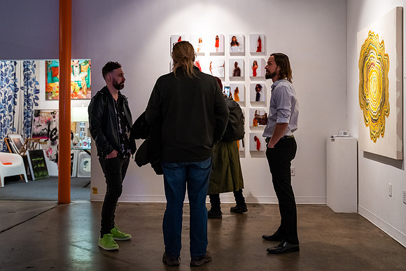 KAI LIN ART Reverie Patrick Heagney show photo by Valentin Sivyakov-VAL09939