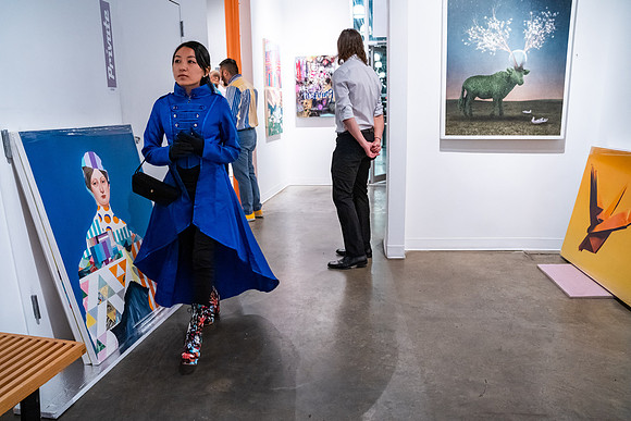 KAI LIN ART Reverie Patrick Heagney show photo by Valentin Sivyakov-VAL00687